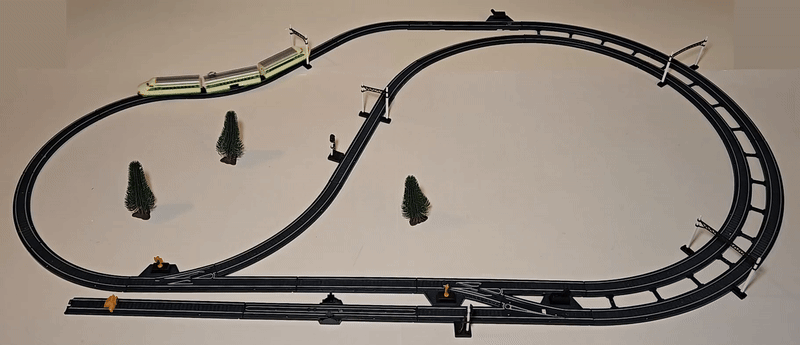 Bandai Mini Mini Rail Tohoku Joetsu Shinkansen Set